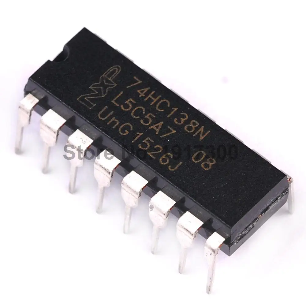 20 ШТ. 74HC138 SN74HC138N IC 3-к-8-я Линия Инвертирование Декодер/Демультиплексор DIP-16 |