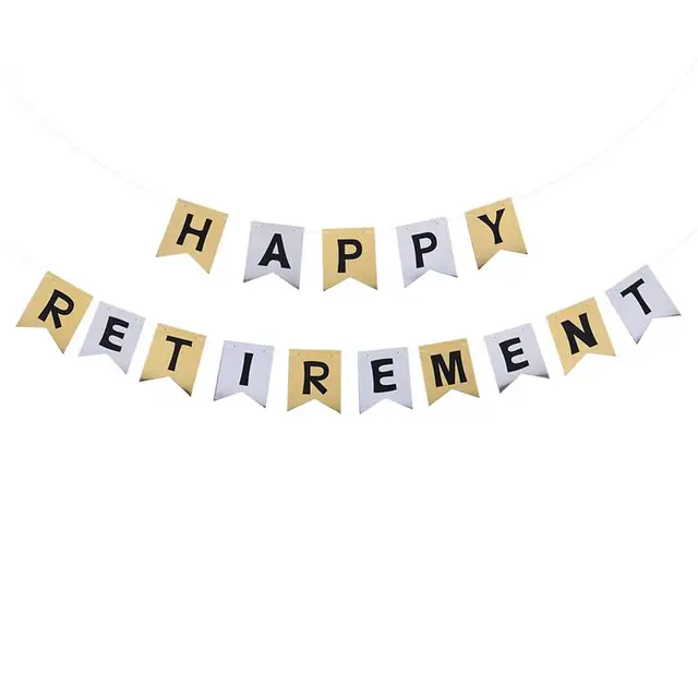 retirement banner
