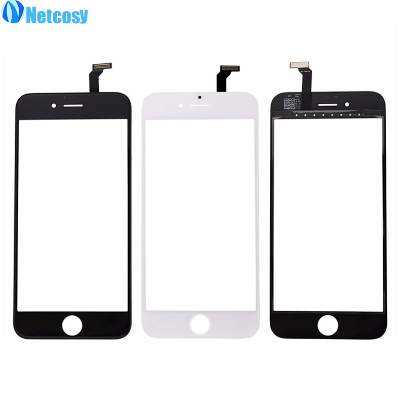 Netcosy сенсорная панель для iPhone 6 5 5S 5c 4S 4 сенсорный экран дигитайзер стекло объектив сенсор запасные части для Iphone сенсорный экран