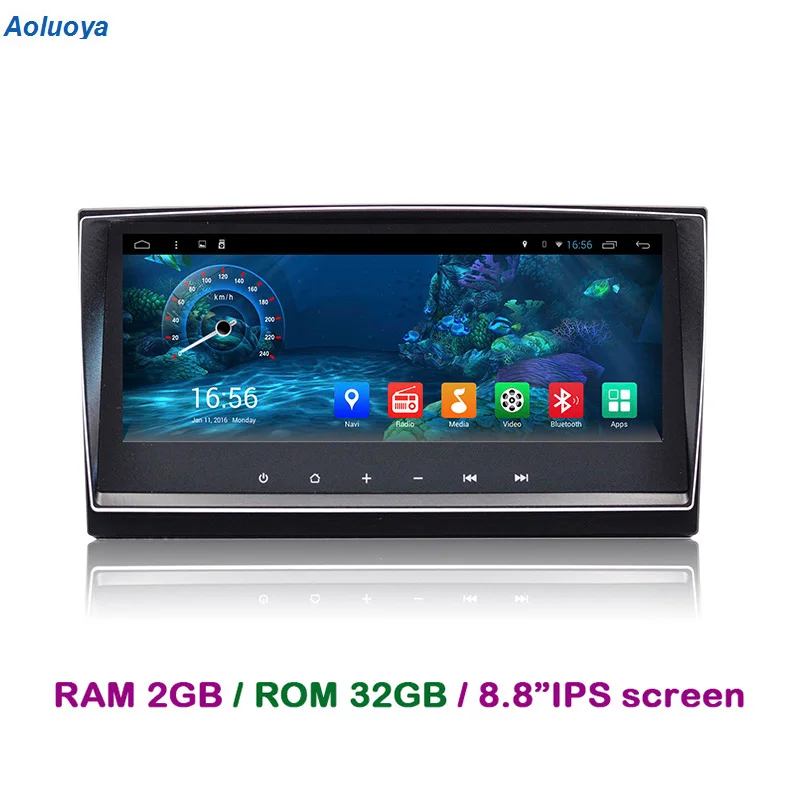 Aoluoya IPS 2G RAM 32G ROM Android 7 1 автомобильный Радио DVD GPS навигационный плеер для Toyota Avensis 2009