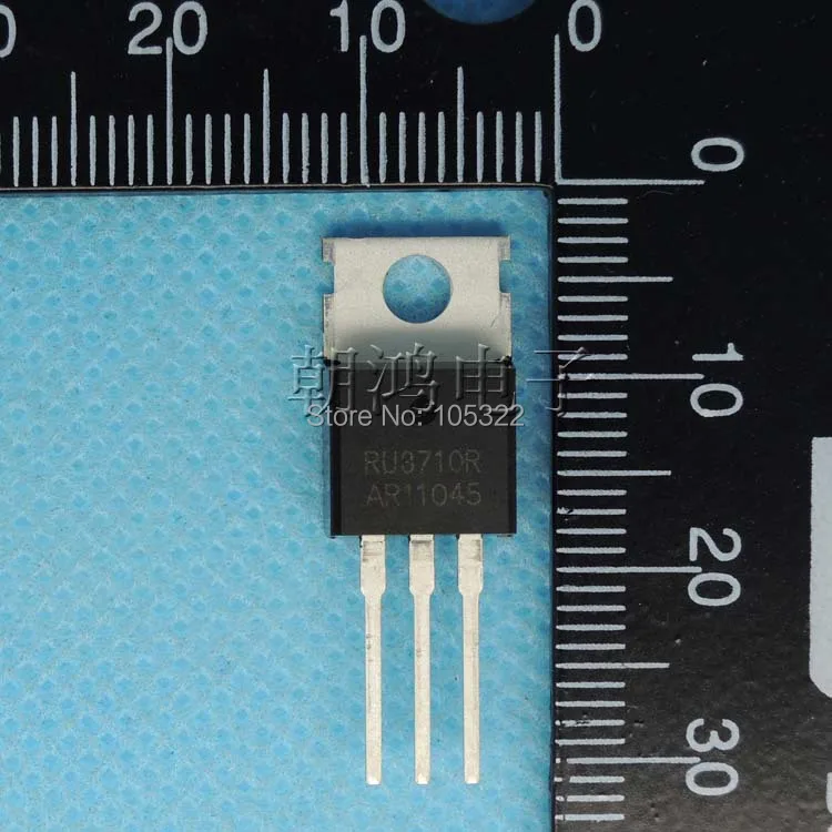 

Free shipping 10PCS/LOT RU3710R TO-220 N-Channel Advanced Power MOSFET