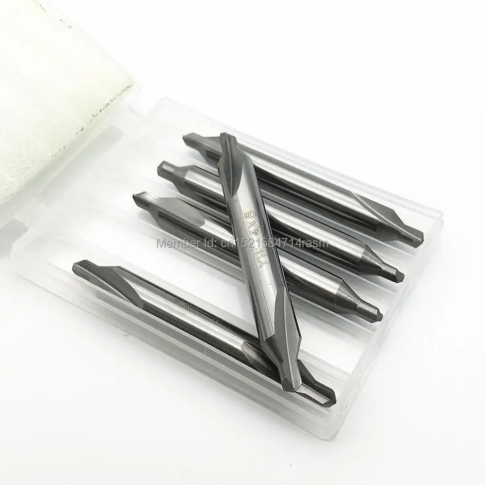 

KLOT Solid Carbide A Type Center Drill Bit 1 1.5 1.6 2 2.5 3 3.15 3.2 3.5mm HRC50