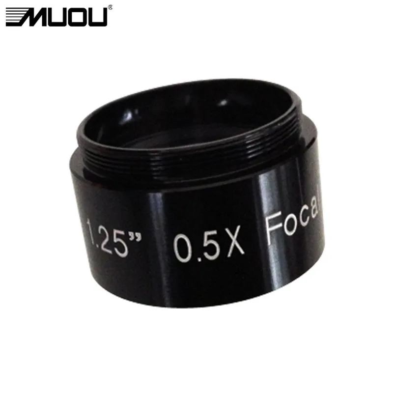 

MUOU Threaded 1.25" 0.5x Focal Reducer Telescope Eyepiece Multi-Coated for Photography and Observing