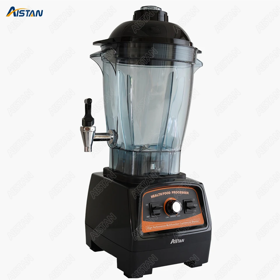 A7600 Bar Blender Kitchen Food Mixer High Speed Blender Mixer 6 Liters 3.3HP 2800W BPA Free for Commercial use Red Black