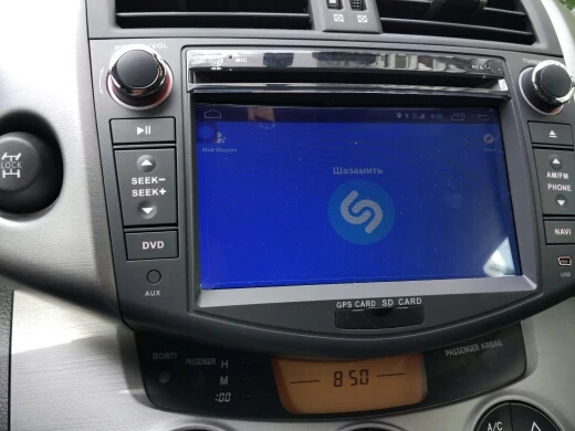 4 ядра 1024*600 HD экран 2Din Android 6,0 Автомобильный DVD для Toyota RAV4 Аудио Видео Стерео gps навигация Радио RDS 4G Wifi USB SD