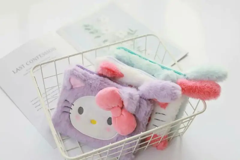 1 шт. kawaii my melody собака с большим ухом плюшевые кошельки телефонные сумки для