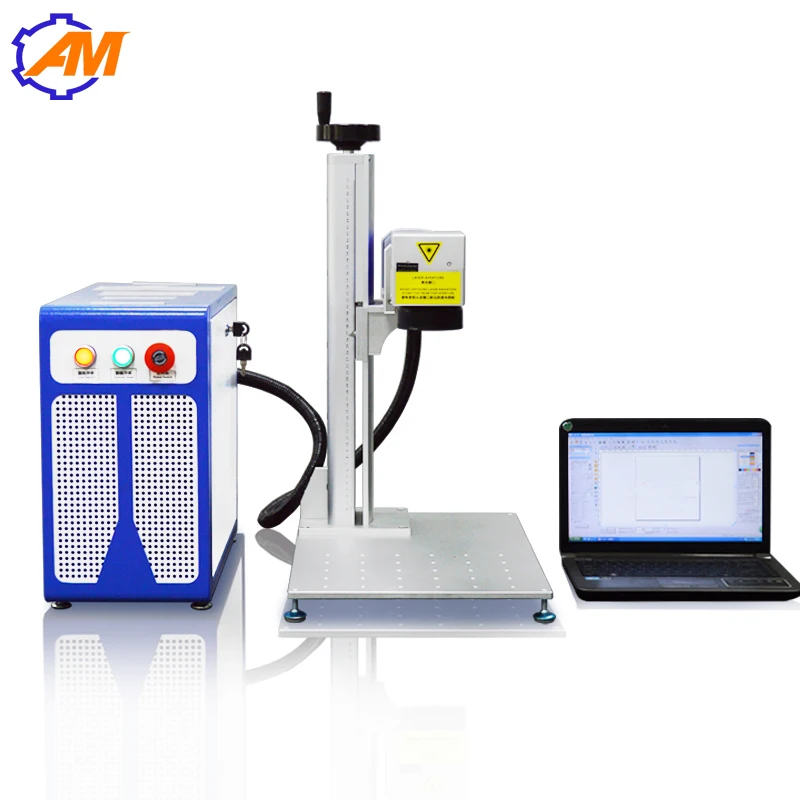 

10W 20W 30W 50W AM-FL10w Fiber Laser Engraving Cutting Machine for Non-metal