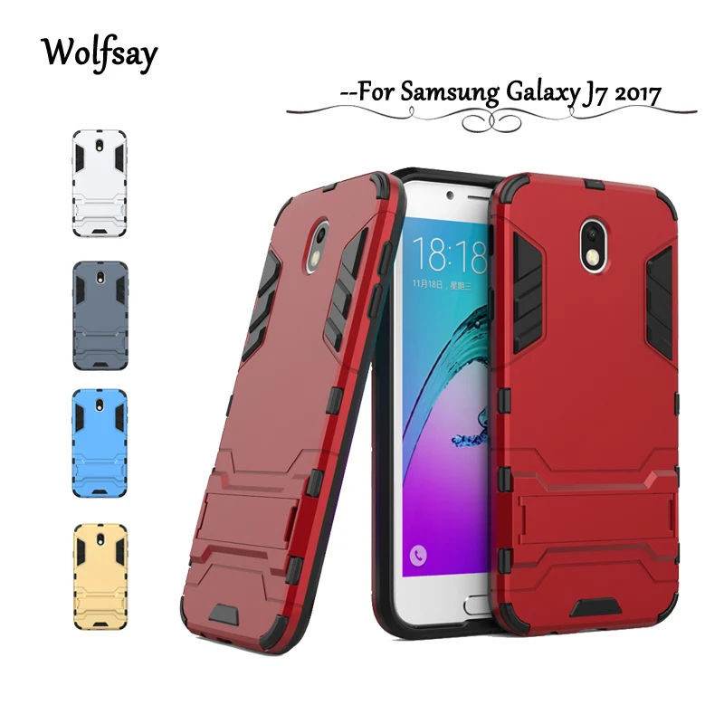 

Wolfsay For Case Samsung Galaxy J7 2017 Cover Slim Robot Rubber Case For Samsung Galaxy J7 2017 Case For Samsung J7 2017 J730