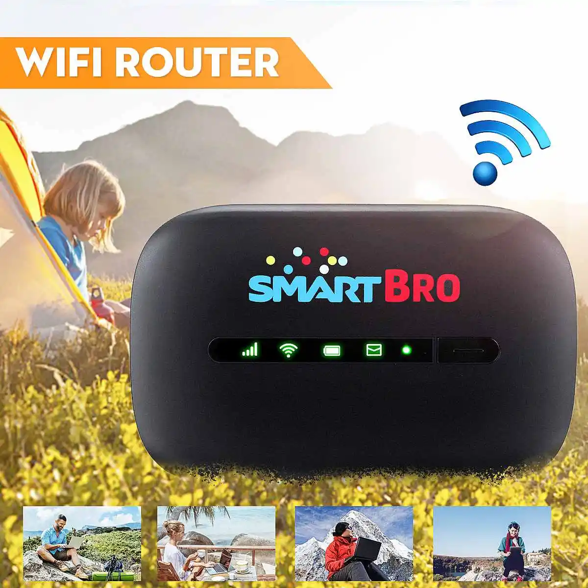 

Wireless Portable E5330 3g Routers 1150mAh Battery Hot Spot WIfi Reapter 150Mbs 802.g/b/n