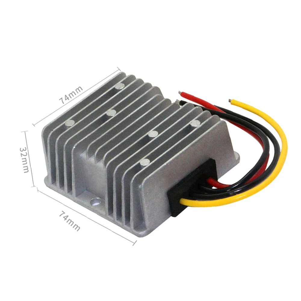 XINWEI DC 12 V 24 V к DC 36 V 4A 144 W повышающий преобразователь мощности Алюминиевый неизолированный бак для автомобиля и usb-вентилятор