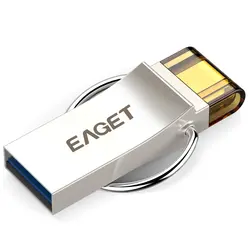 EAGET V90 OTG USB 3,0 64G 32G 16G смартфон планшетный ПК USB флэш-накопители OTG внешних накопителей микроперо Drive Memory Stick