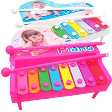 Модное детское платье, для маленьких детей, 8-Примечание музыкальные игрушки Развитие знаний умный S9011