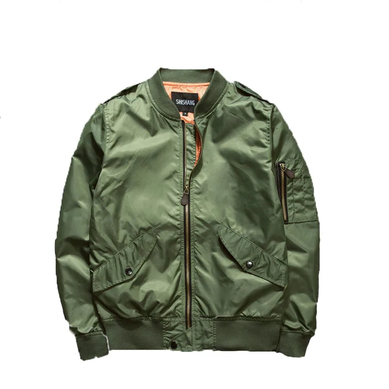 2019 Autumn Ma1 iBomberi iJacketsi Men iArmyi Green iMilitaryi 