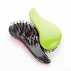 Портативная ручка для парикмахерской пластиковая Антистатическая щетка для волос для дома парикмахерская расческа