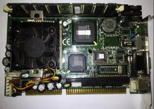 100% OK оригинальный половинного размера Процессор карты SBC82630 REV. a3 IPC доска PICMG1.0 SBC с