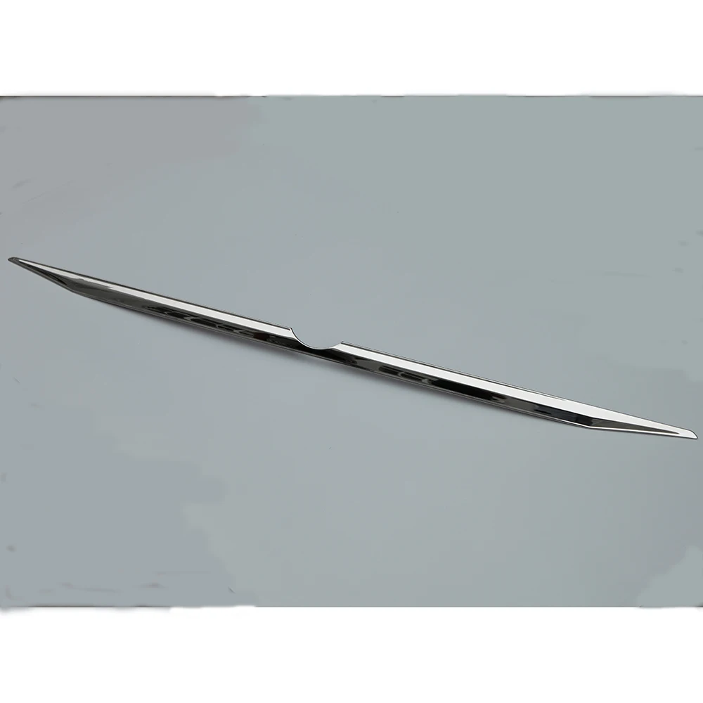 

KOUVI Stainless Steel Rear Trunk Lid Molding Cover Trim For BMW X5 F15 2014 2015 Auto Accessories Car Styling