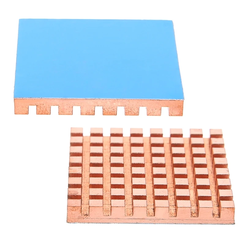 

Pure Copper Radiator Back Memory RAM Sink Cooling For MOS IC Chip Heat Sink
