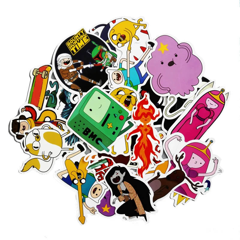 TD-ZW-30-Pieces-Lot-American-Drama-Adventure-Time-Funny-Anime-Sticker-Decal-For-Car-Laptop (1)