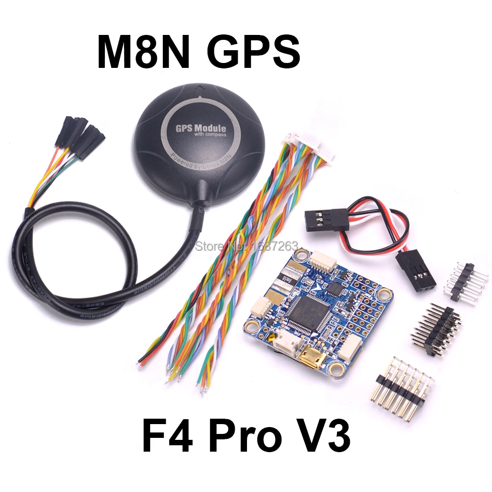

FLIP 32 F4 Pro V2 V3 PRO Flight Controller board with pins cables / M8N GPS For LX5 220mm Wizard X220S FPV RC Drone Quadcopter