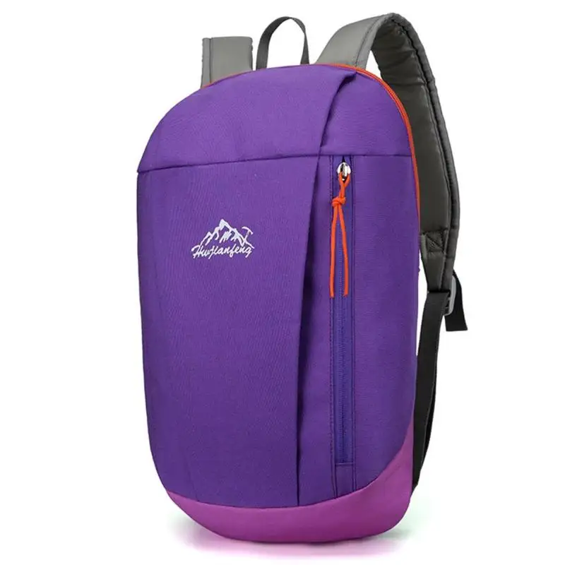 10L походная сумка, Женский Детский рюкзак, водонепроницаемый, для прогулок на природе, спортивная сумка для кемпинга, походов, путешествий, альпинизма, Mochila - Цвет: Пурпурный цвет