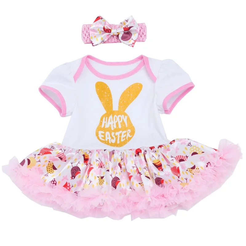 Newborn Easter Sunday Baby Tutu Romper Easter Day clothes Outfits Baby