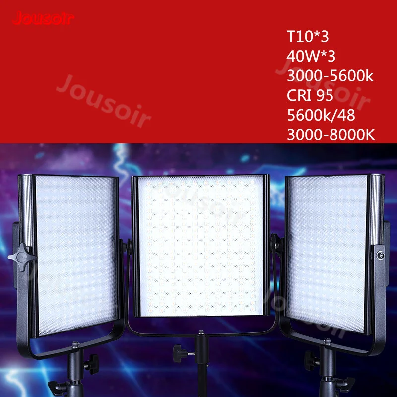 FalconEyes T10 * 3 Светодиодная лампа 40 Вт с затемнением для камеры фотосъемки комплект