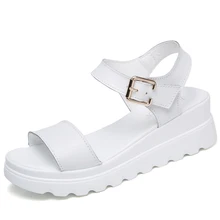 K-TUO Для женщин весна женская обувь уличная спортивная обувь летние кроссовки прогулочные босоножки из натуральной кожи KT-595-1