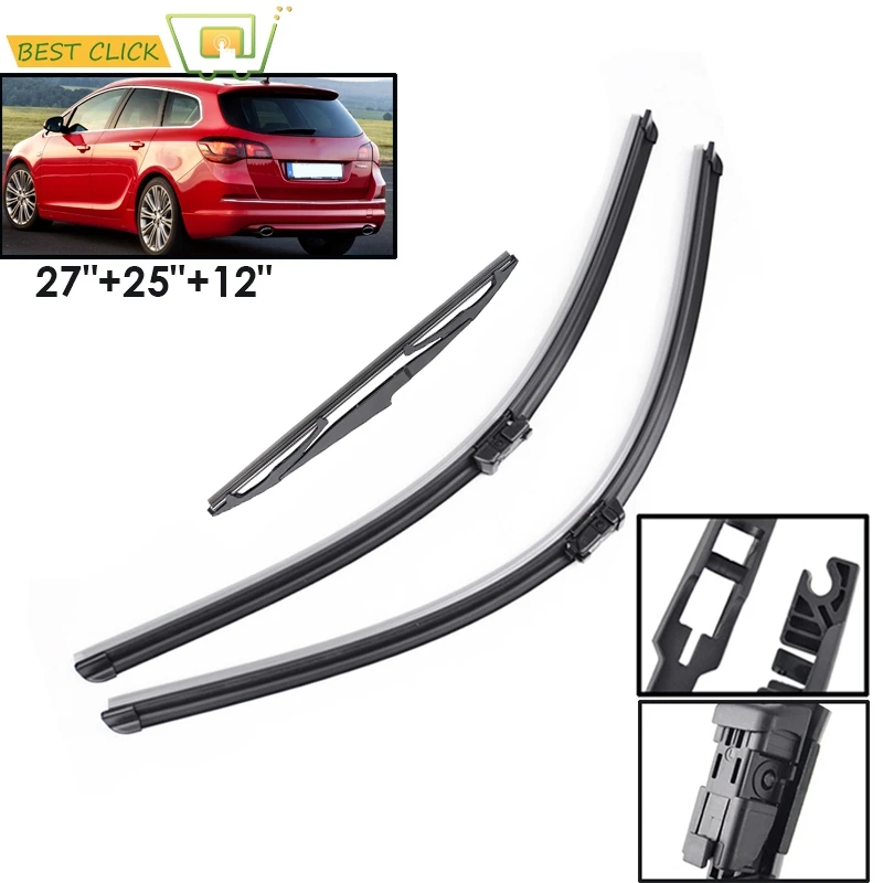 Misima передние и задние стеклоочиститель для Opel Astra J 27 &quot25&quot 12 &quot2009 2010 2011 2012 2013 2014