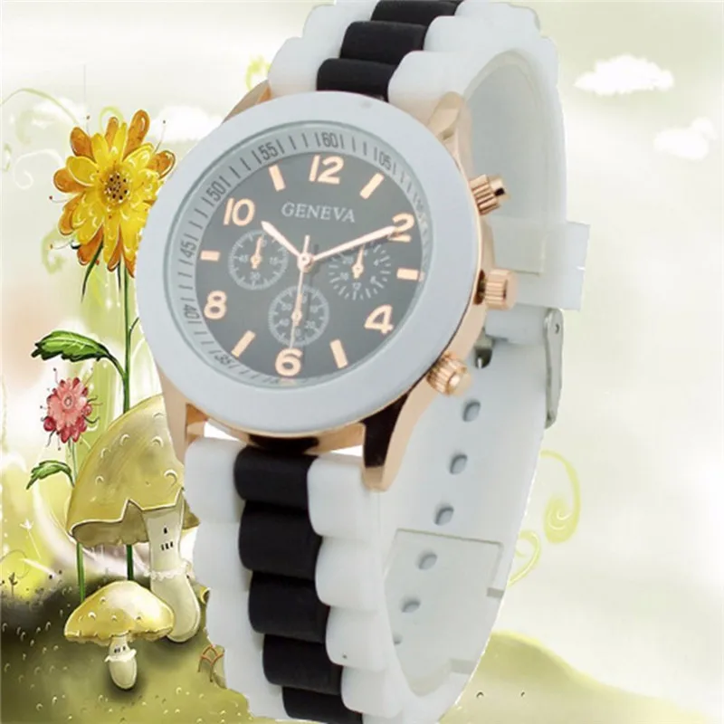 Watches Women New Fashion Pink Girls Watch Silicone Sport Cute Kid Children Women Clock Cheap Dress Clock Hot Reloj