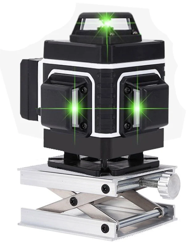 

Green Laser Level 16 Lines 3D Level Self-Leveling 360 Horizontal And Vertical Cross Super Powerful Green Laser Level