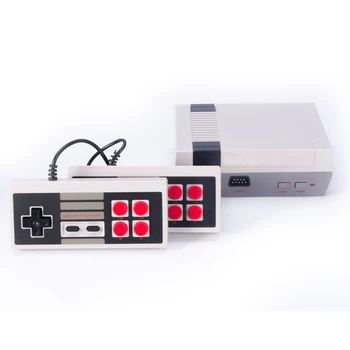 

2019 Family Game Console Mini Handheld TV Video Game Console Dual Gamepads 2.4G Wireless Controllers Built-in 300 Classic Games