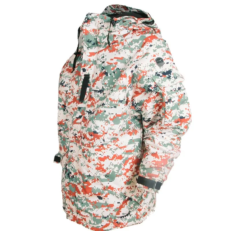 New SouthPlay Men's Waterproof 10,000mm Dark Camo Red Warming Military