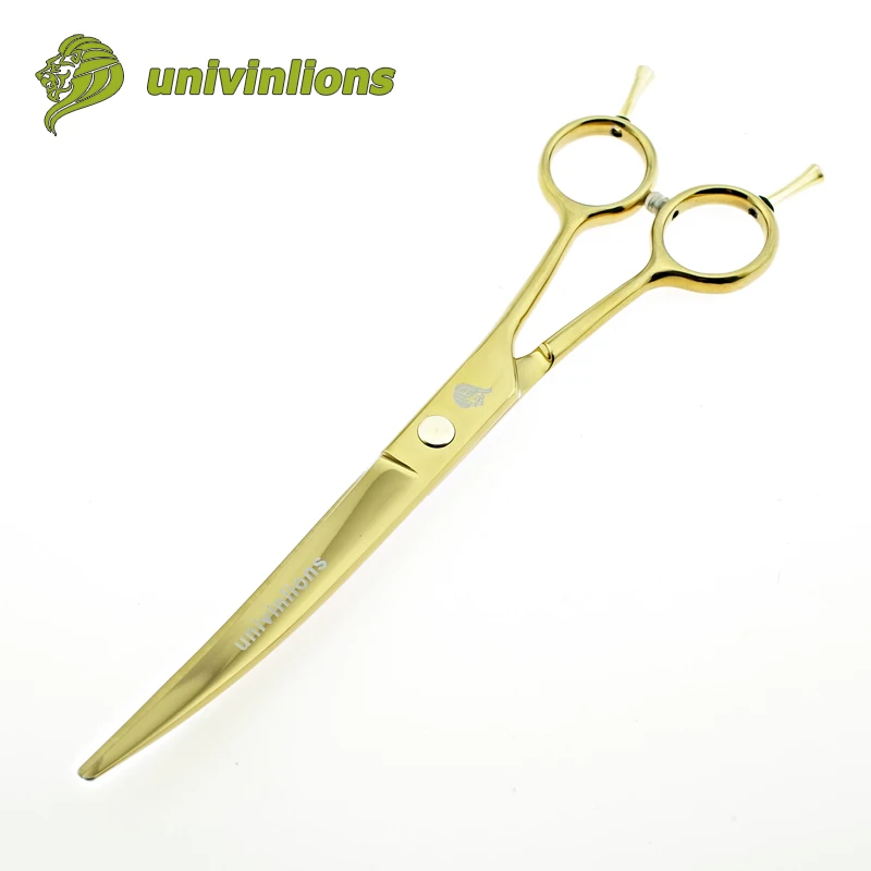 Univinlions 7 &quotзолотые ножницы для стрижки кошек собак Ножницы ухода за собакой