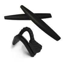 HKUCO для M Frame серии развертки/нагреватель/очки с гибридной оправой Замена ушных носков резиновый комплект силиконовые ножки и носовые накладки