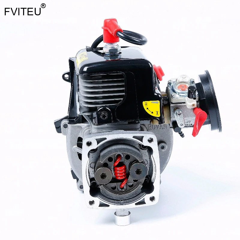 Fviteu 30.5cc 4 болта двигатель с Walbro карбюратором. И NGK Свеча зажигания для 1/5 ROVAN baja 5b 5t 5sc losi 5ive t rovan LT King двигатель x2