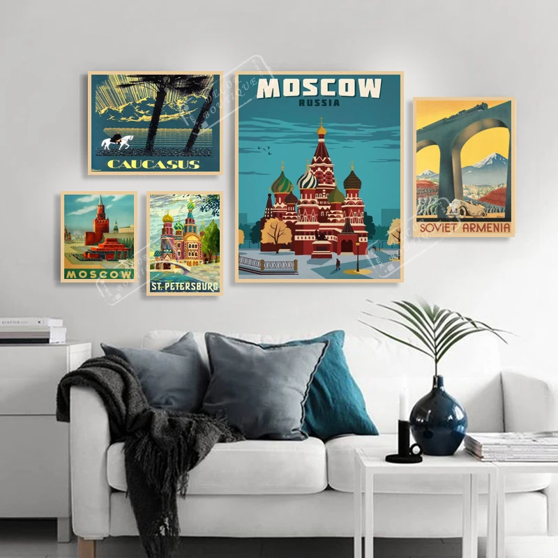 Россия: зимние игры в Сочи лыжный спортивный пейзаж из путешествия винтажный