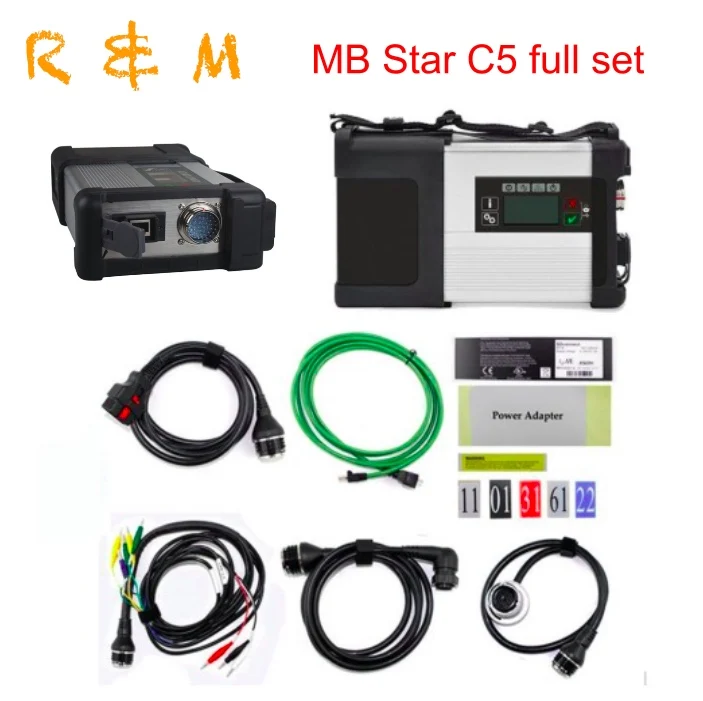 Super mb star c5 de STAR sd connect мультиплексор estrella mercede с WIFI обновлением C4 без жесткого диска