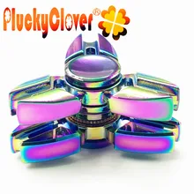 1 шт. крутой Алюминиевый винт ручной Гиро фиджет Спиннер детские игрушки подарок купить доска DIY часть Спиннер для аутистов EDC спинер-краб