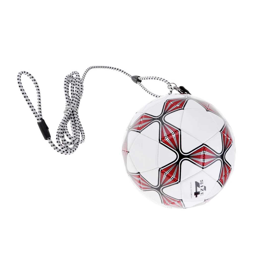 2pcs Soccer Ball Size 4 with High Elastic String Outdoor Training for Kid