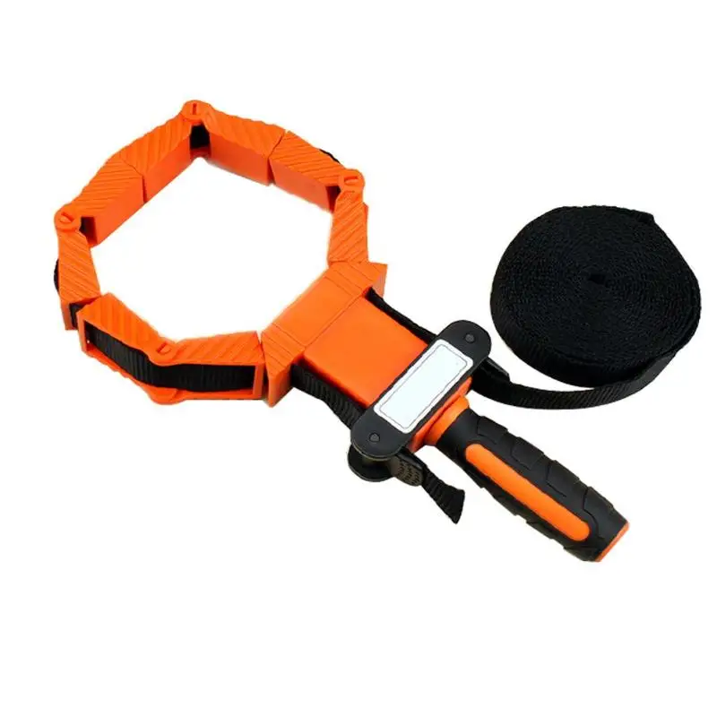 

Woodwork Clamp Multifonction Adjustable Band Angle Polygonal Clip Woodwork Clamp DIY Tools for Craft Picture Frame