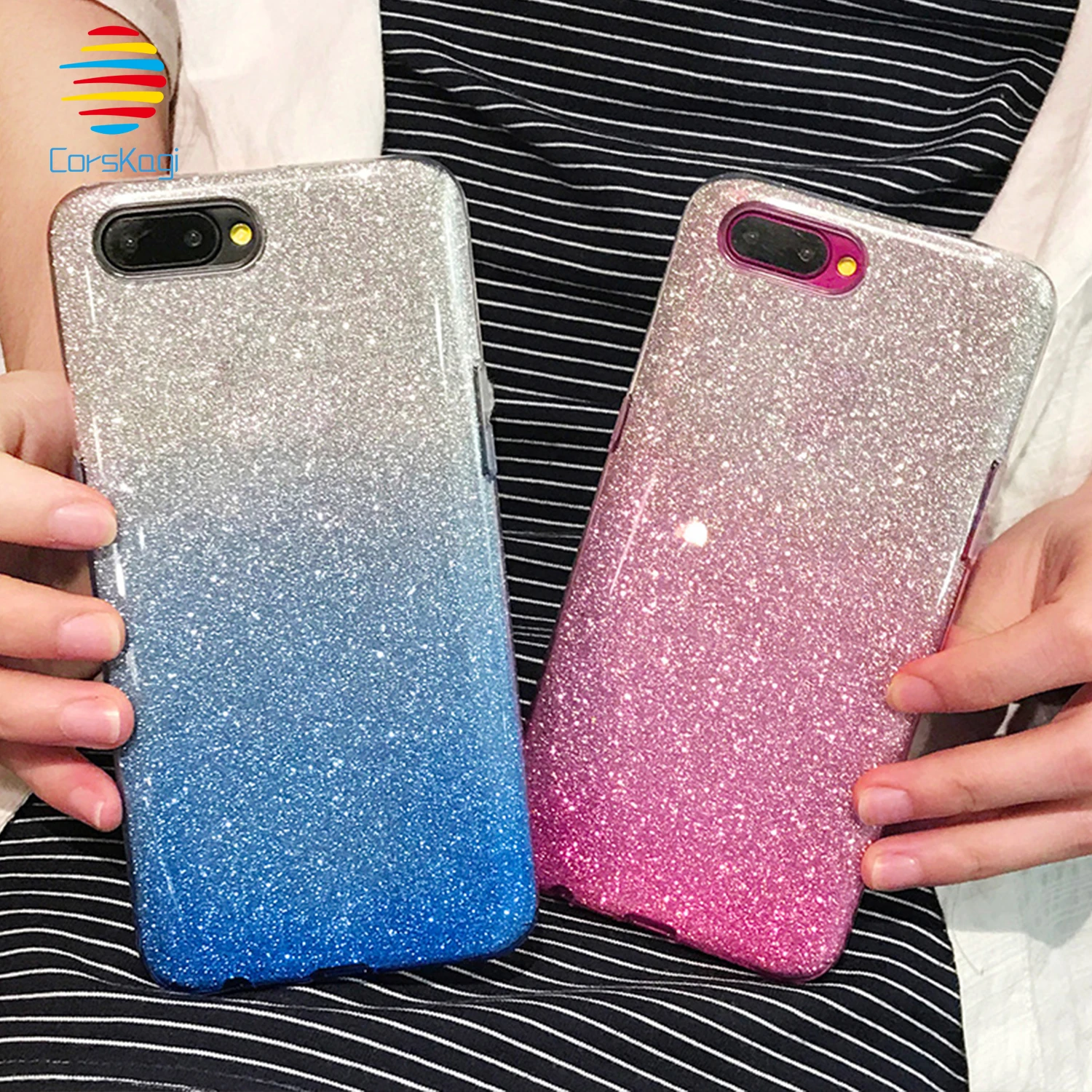 

Shining Glitter Phone Case For OnePlus 5 5T One Plus 7 7 Pro 7pro 6 6T 3 3T 1+7 1+6 1+6T 1+5T Fashion Bling Silicone Cover Soft