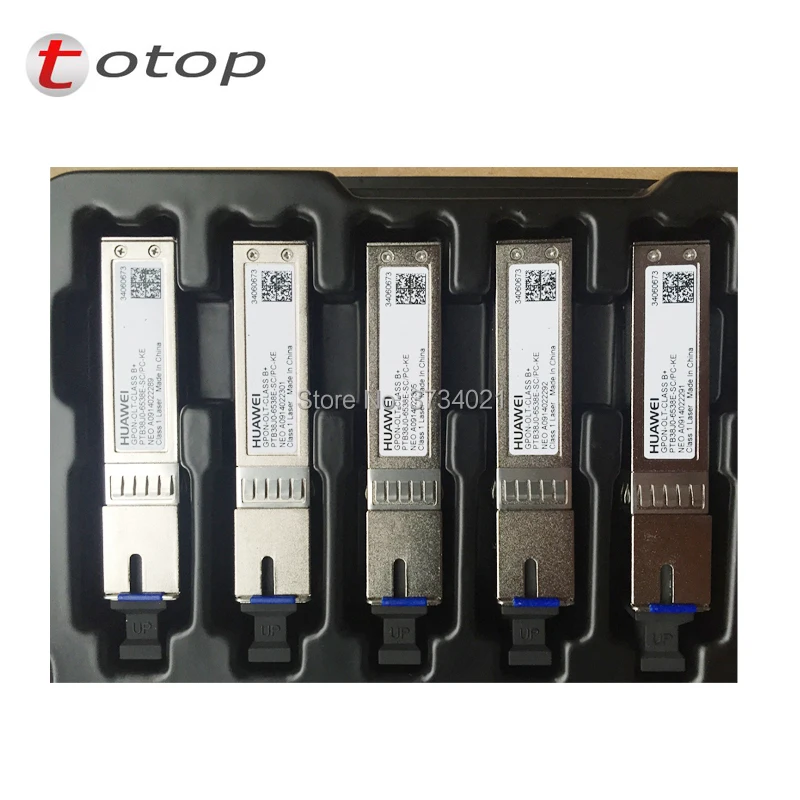 Оригинальный Новый хуавэй GPON OLT класса B + SFP модули, PTB38J0-653E-SC/PC для GPBD, GPFD карты