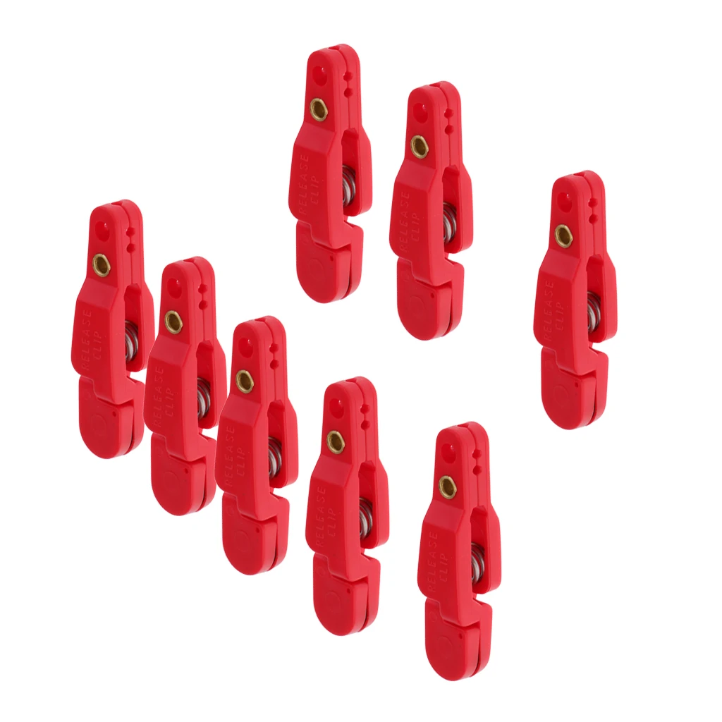 4~10pcs Snap Release Clips for Weight Planer Board Kite Offshore Fishing Outriggers Release Clip Planer Board