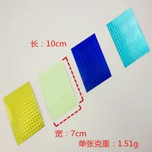 10 шт. клейкая голографическая рыболовная приманка лента отражающие ленты украшения Водонепроницаемые Светоотражающие рыболовные снасти