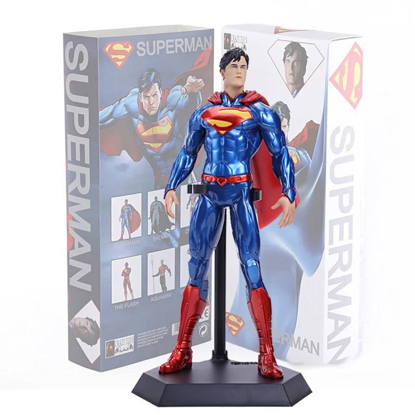 Crazy Toys Superman Figure Super Man Hero Harley Quinn PVC Action Figure Classic Collectable Model Toy Brithday Gift for Boy (8)