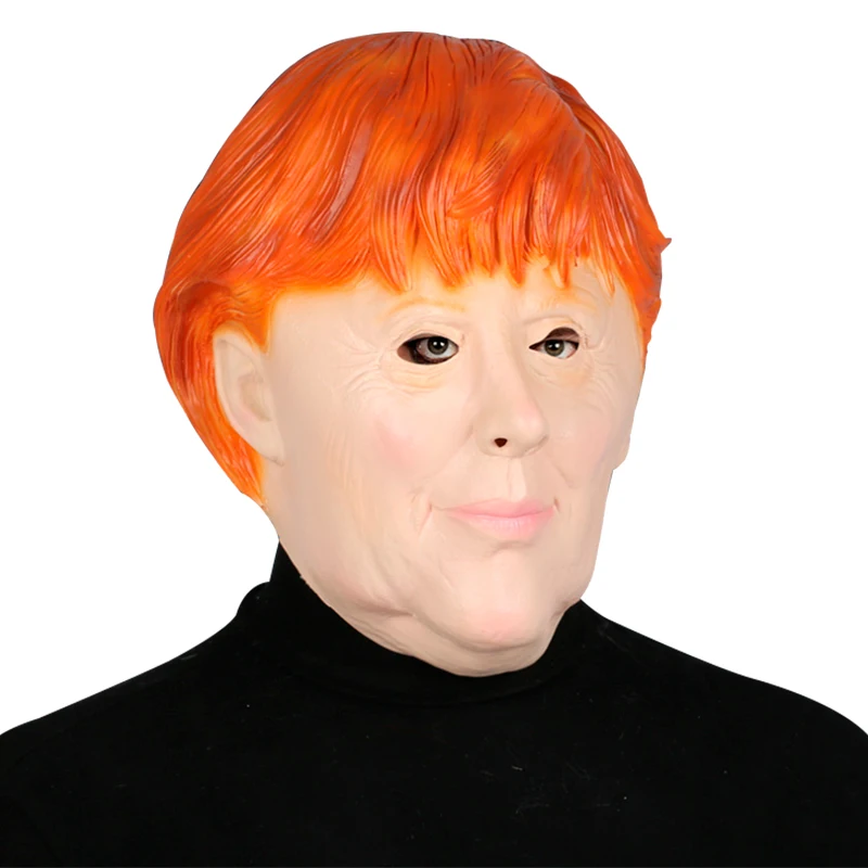 Реалистичное латексное человеческое маска страшная полная голова мужские женские маски для Хэллоуина Костюм Косплей маскарадный костюм