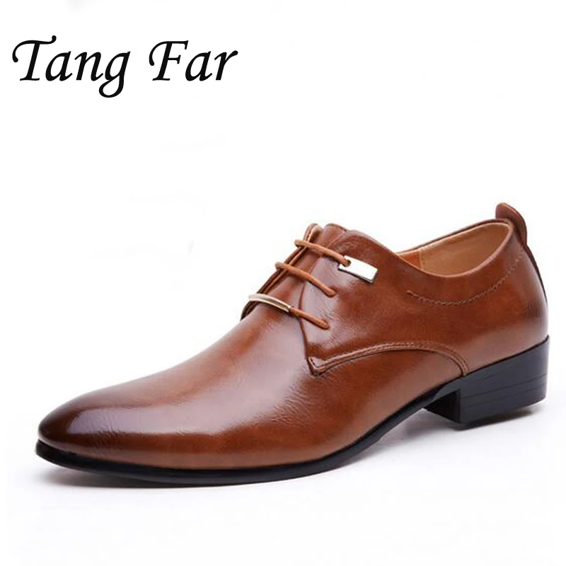 Comprar Zapatos formales para hombre de talla grande ZAPATOS DE TRABAJO puntiagudos zapatos de oficina de cuero para hombre más yardas zapatos Derby de alta calidad