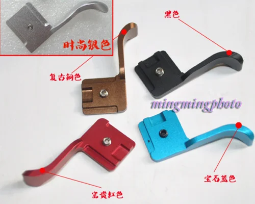 Hand Grip Thumb Up Grip Per Hot Shoe Finger Maniglia Fibbia Per Fuji X100Txe1Xe2/Xt1/Xt10 X100S Xe1 Xm1 X-Pro1 Xt1 Xa1 Xe2