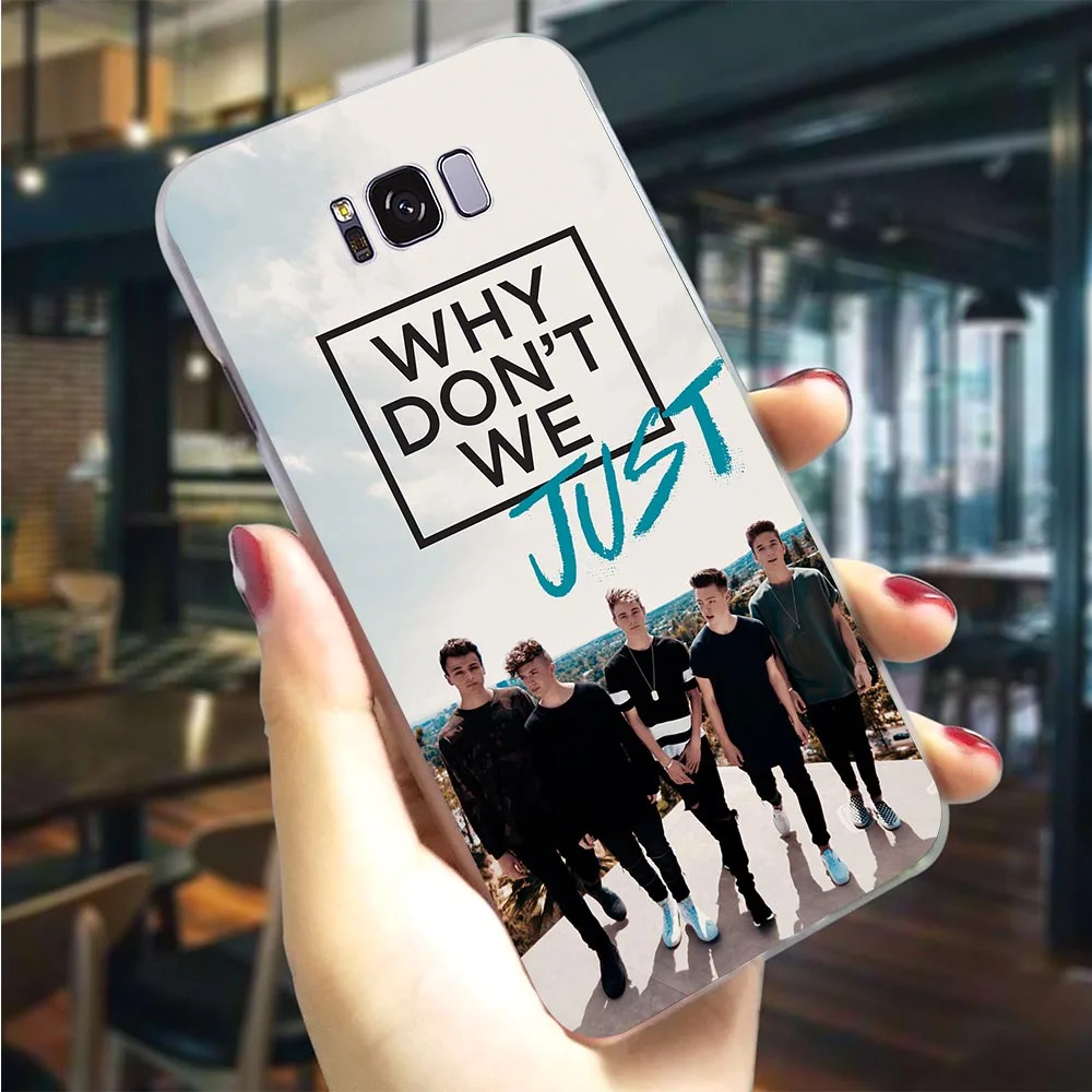 

Hard Case for Galaxy S8 Plus Why Dont Do Not We WDW Cover for Samsung S6 Case M10 M20 M30 S7 Edge S9 Plus S10e Note 8 9