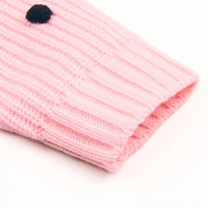 CieiK Baby Girl Knitted Sweaters For Kids Black Dot 2018 Spring Newborn Cute Cardigan Winter Children Clothing Infant Pullover (29)